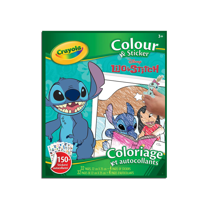 Crayola Lilo & Stitch Coloring & Sticker Book