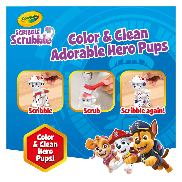 Crayola Scribble Scrubbie Paw Patrol 1 Pack