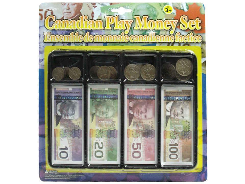 Canadian Play Money Set