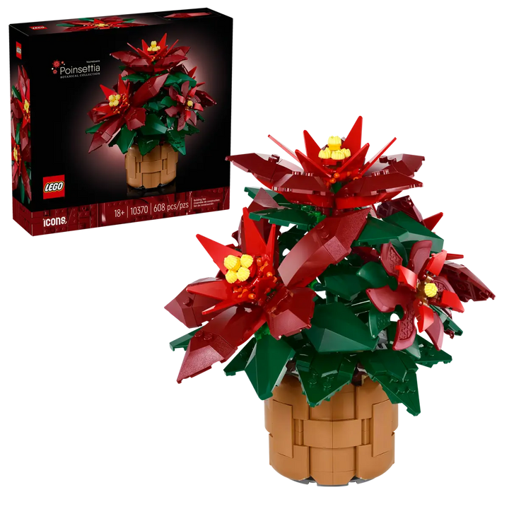 Lego Icons Poinsettia