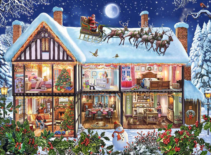 Ravensburger Christmas at Home Jigsaw Puzzle 100pc