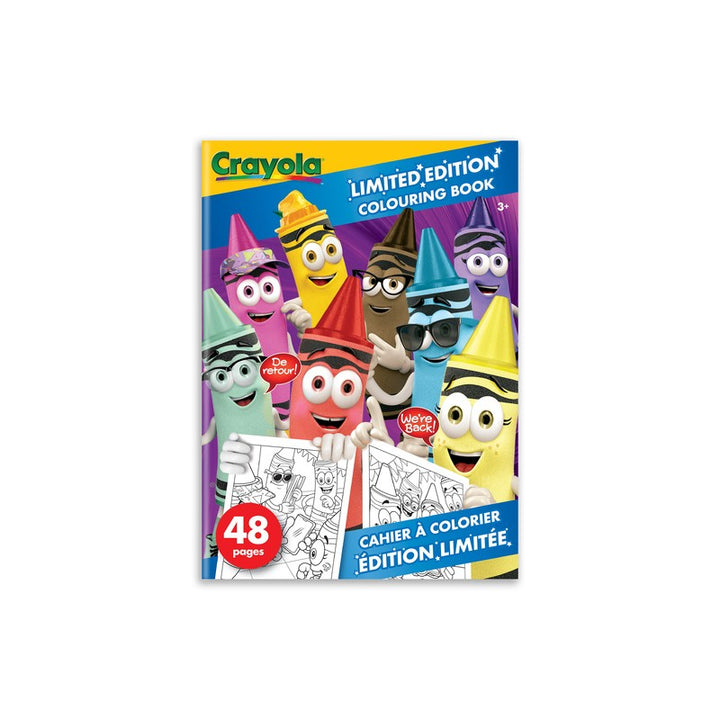 Crayola Colouring Book 48 Page Retired Crayons