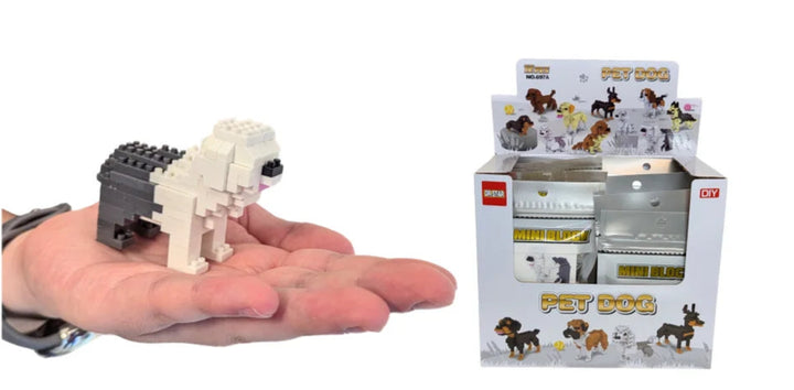 Mini Dog Building Blocks Assortment