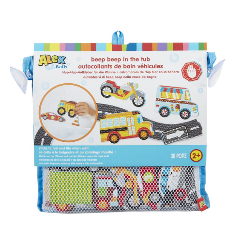 Beep Beep Stickers In The Tub