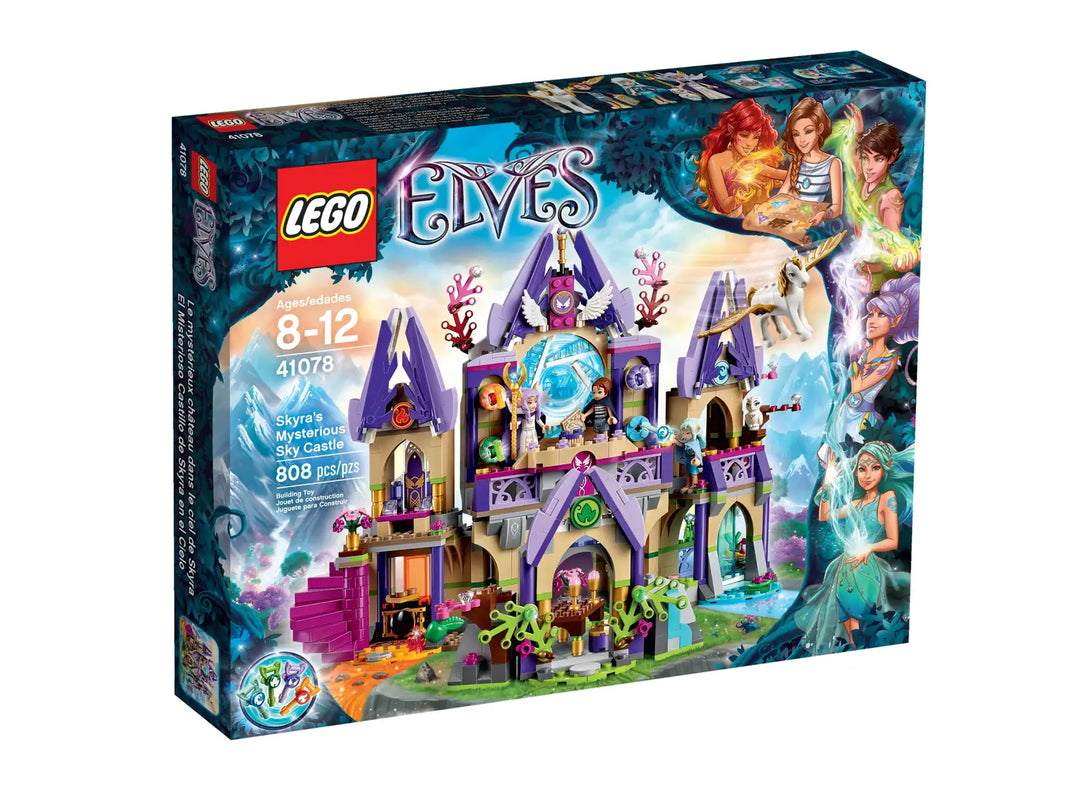 Lego Elves Skyra's Mysterious Sky Castle- RETIRED