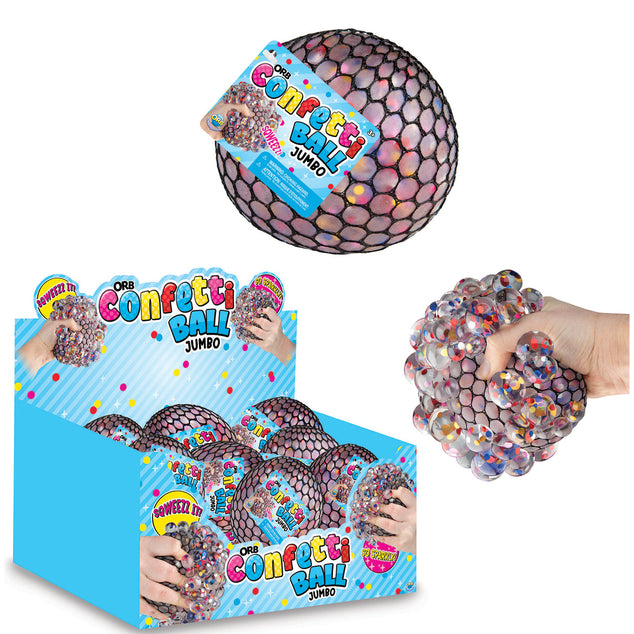 Orb Confetti Squish Ball