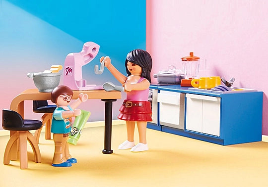 Playmobil Dollhouse Family Kitchen
