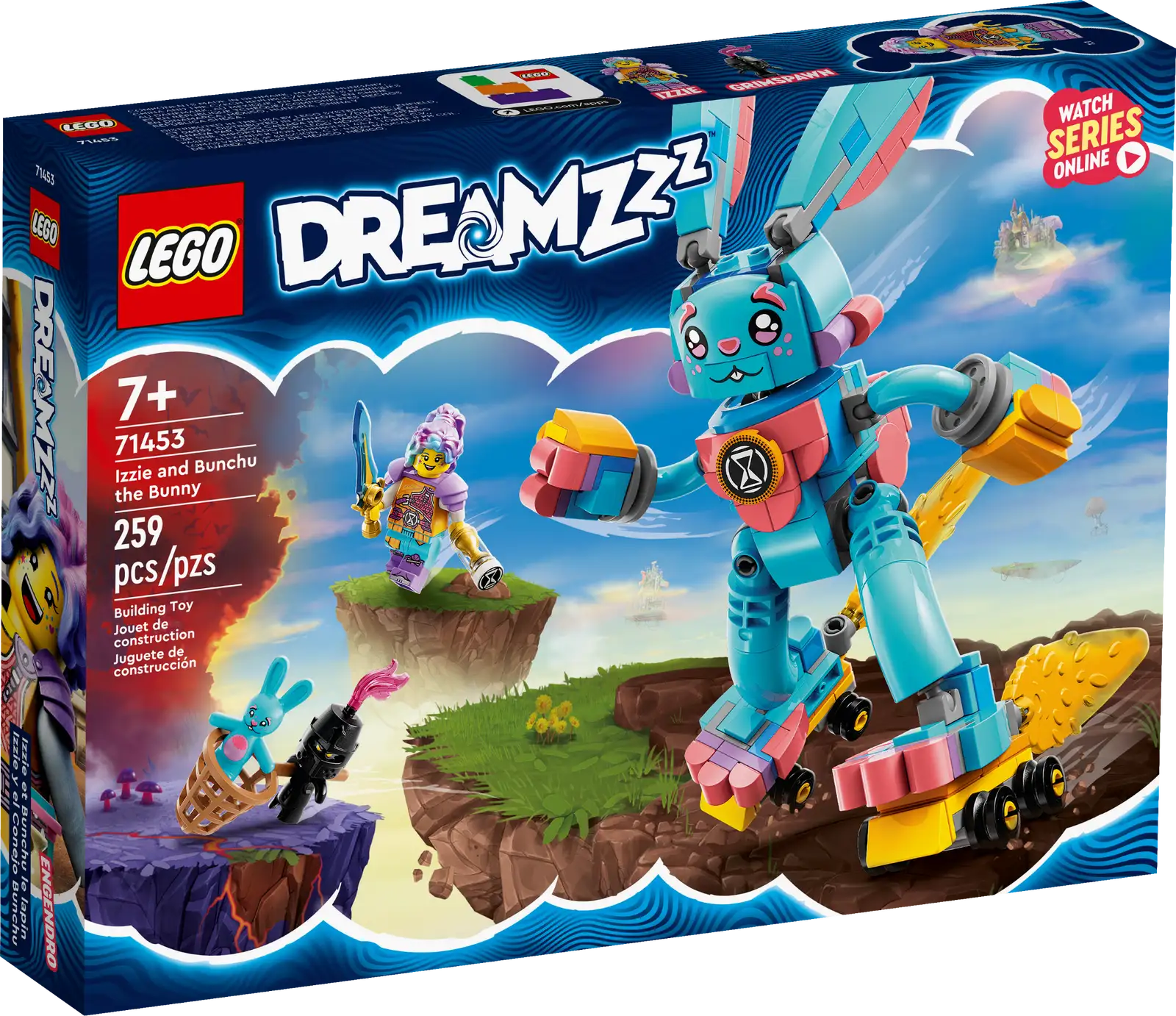 Lego DREAMZZZ Izzie and Bunchu the Bunny Toytown – Toytown