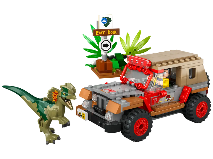 Lego Jurassic World Dilophosaurus Ambush