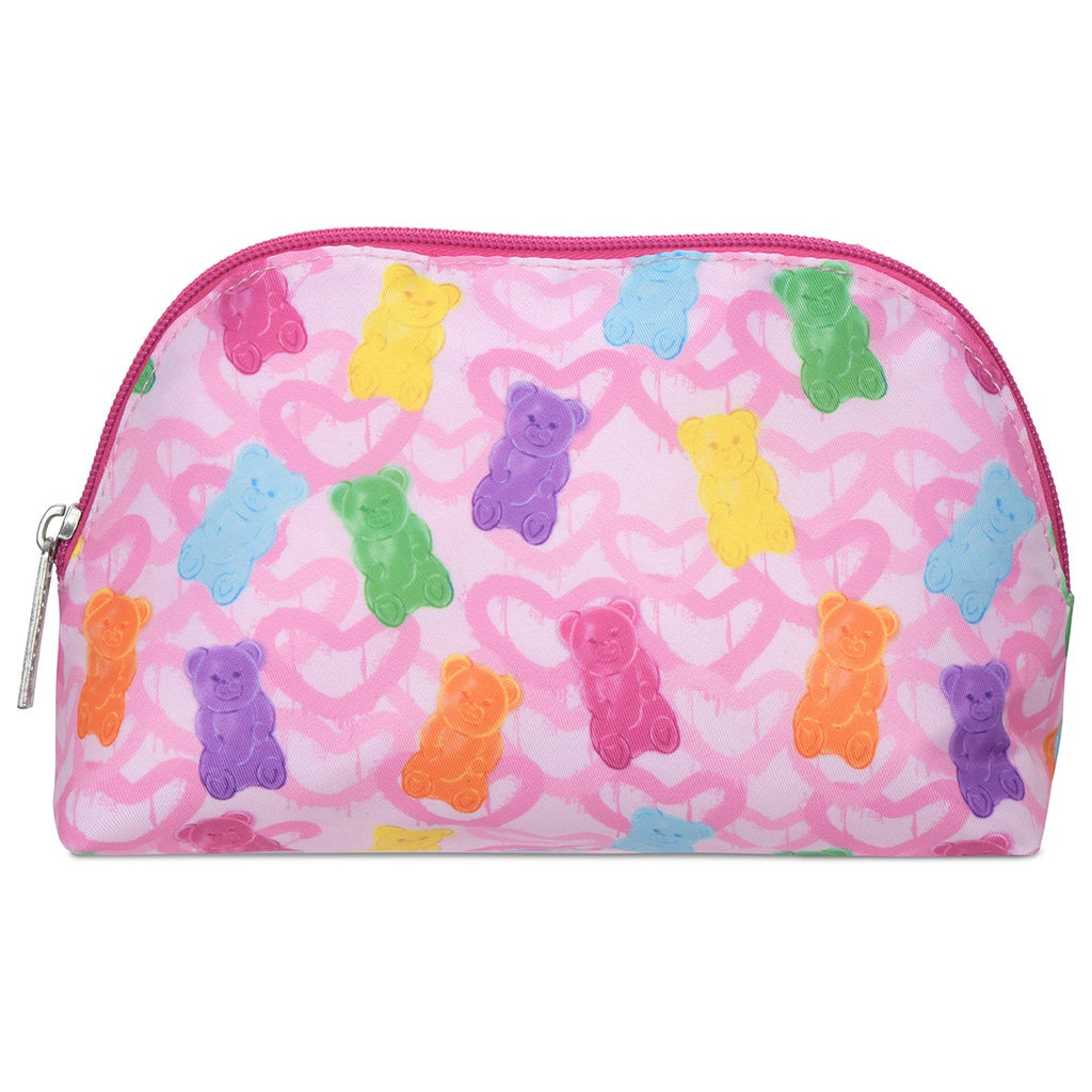 Iscream Beary Sweet Oval Cosmetic Bag