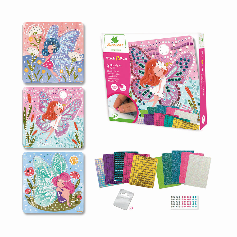 Stick'N Fun - Small Mosaics Fairies