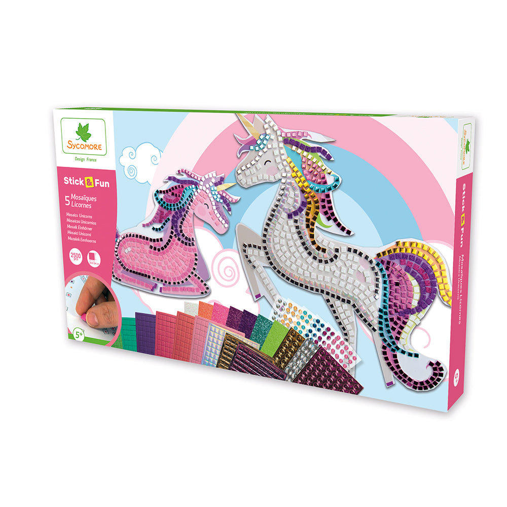 Stick'N Fun Mosaics XXL - Unicorns