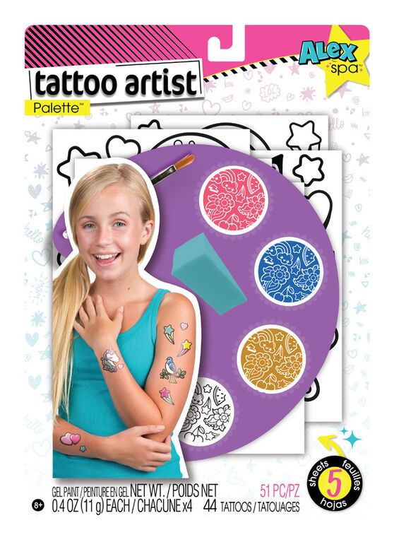 Alex Tattoo Artist Palette