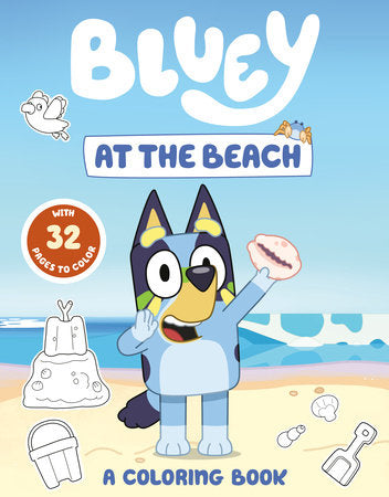 Bluey: At The Beach Coloring Book