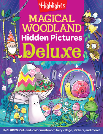 Magical Woodland Hidden Pictures Book