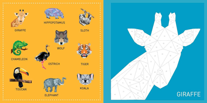 My Sticker Paintings: Zoo