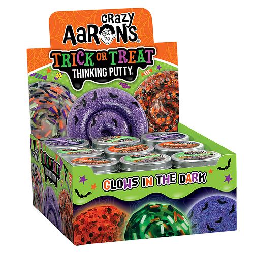 Crazy Aarons Thinking Putty Mini Tin - Halloween Styles Assortment 2025