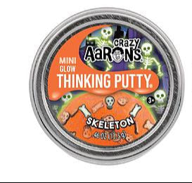 Crazy Aarons Thinking Putty Mini Tin - Halloween Styles Assortment 2025