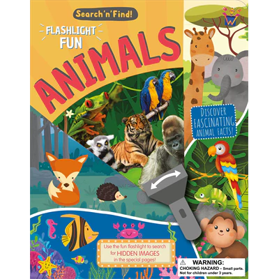 Search & Find Animal Flashlight Book