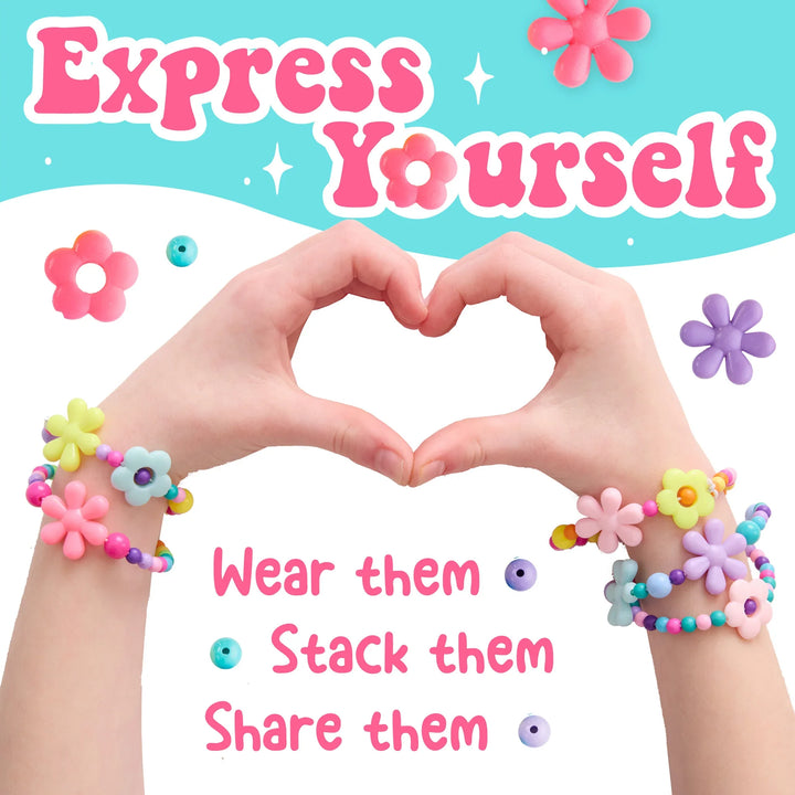 Beaded Flowers Bracelet Mini Kit