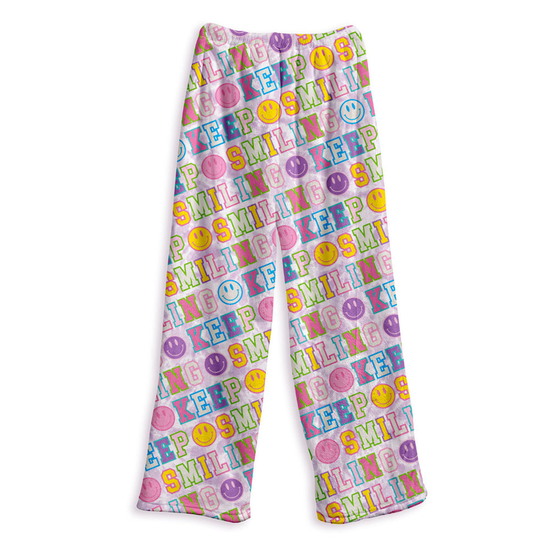 Top Trenz Varsity Fuzzy Lounge Pants