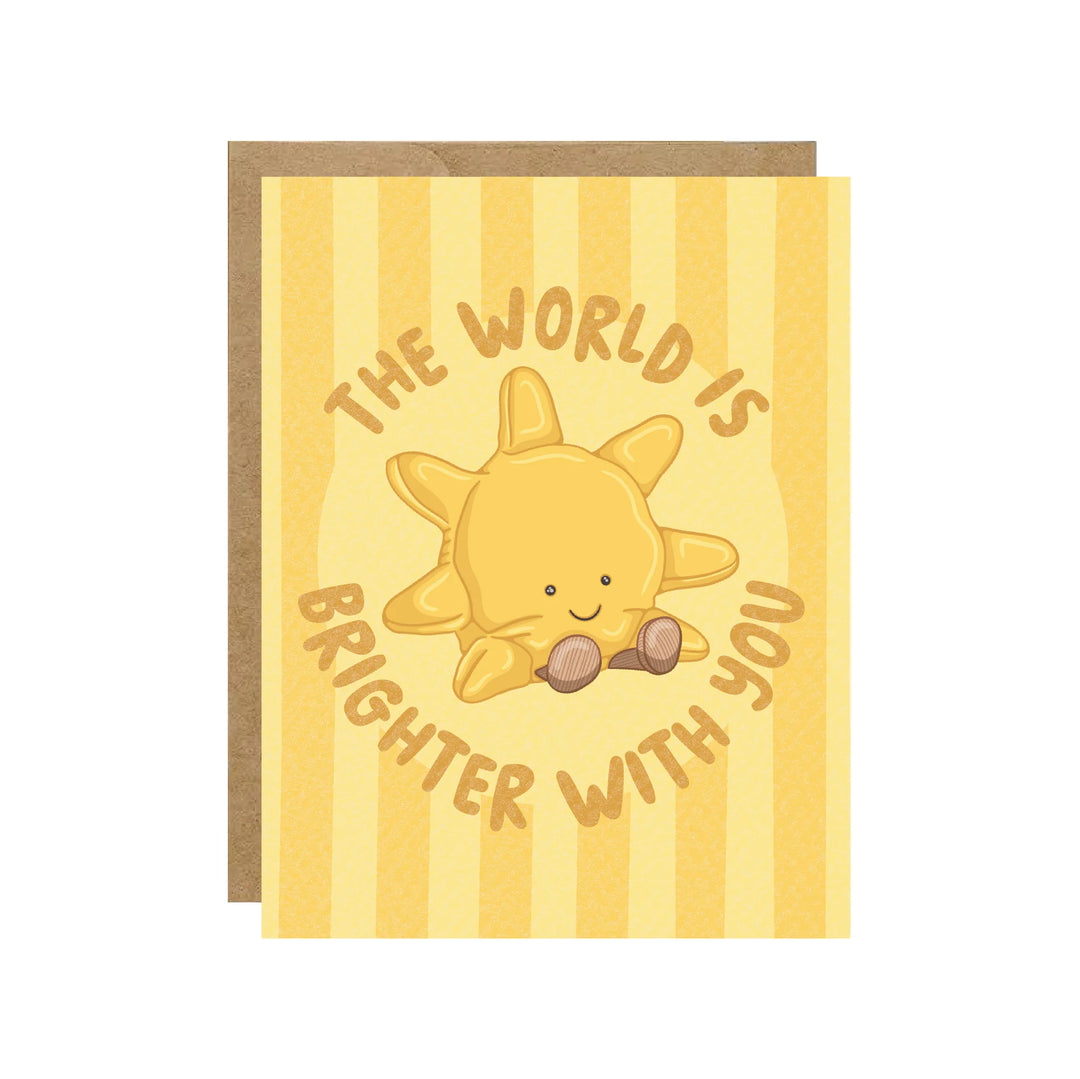 Jelly Sun Greeting Card