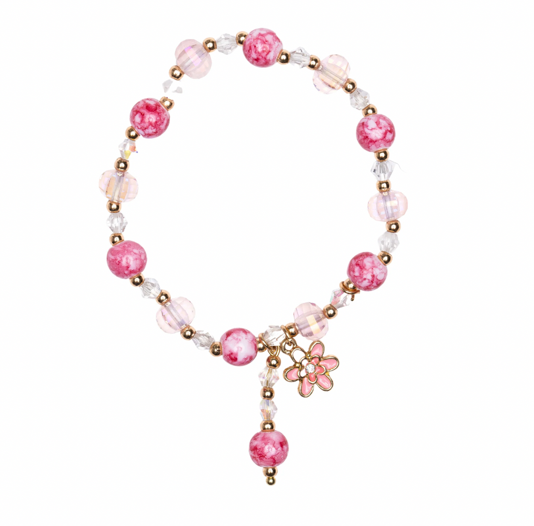 Boutique Pink Crystal Bracelet Assortment