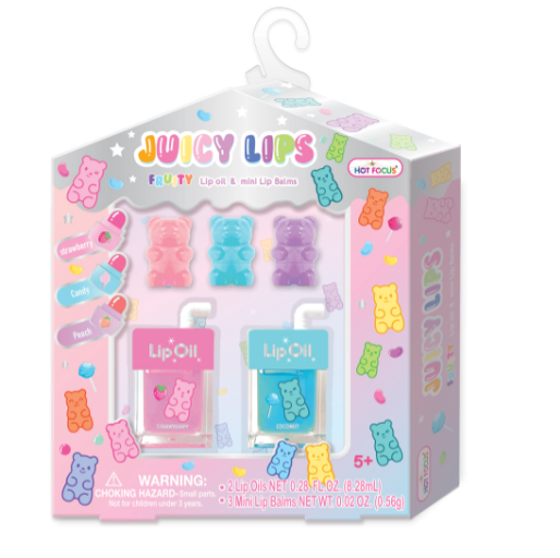 Hot Focus Juicy Lips, Gummy Bear