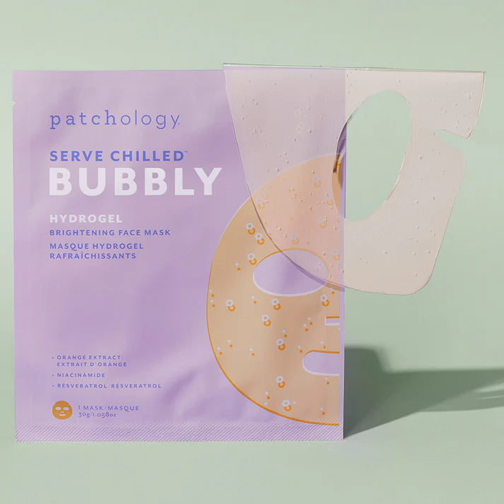 Patchology Serve Chilled Bubbly Hydrogel Facial Mask