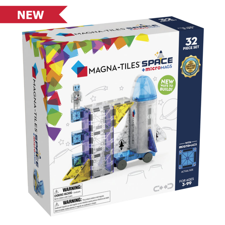 Magna Tiles Space 32 Piece Set Toytown Toytown Toronto