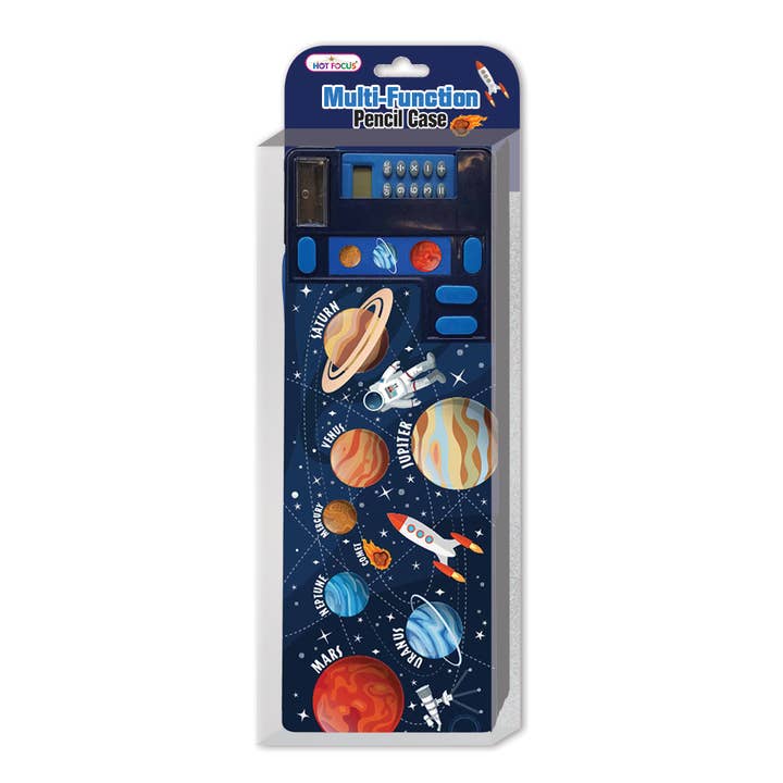 Hot Focus Space Multi-Function Pencil Case