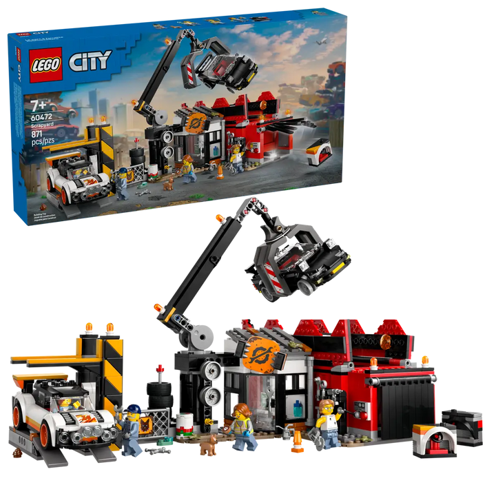 Lego® City Scrapyard with Cars