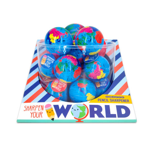 Sharpen Your World - Globe Pencil Sharpener