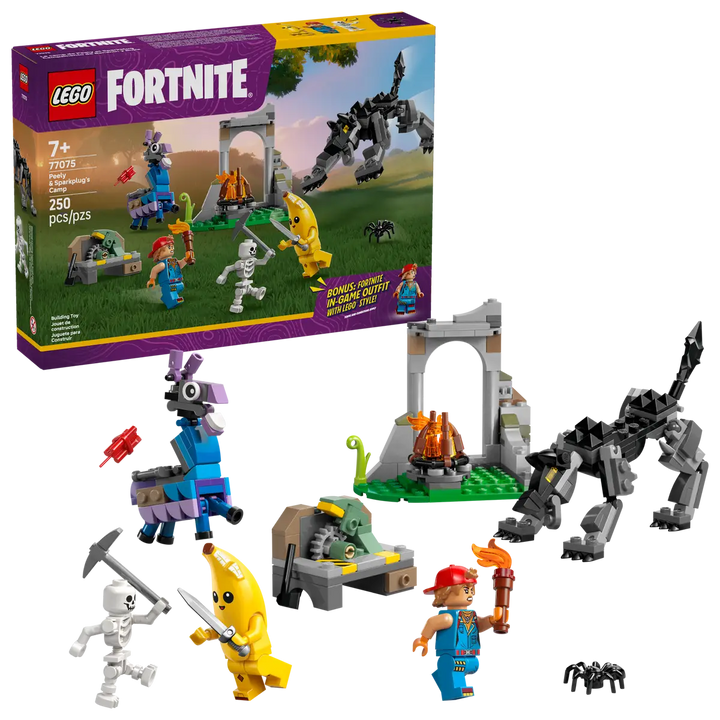 LEGO® Fortnite® Peely & Sparkplug's Camp