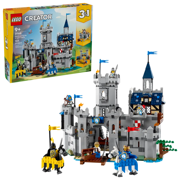 LEGO® Creator 3 in 1 Medieval Horse Knight Castle