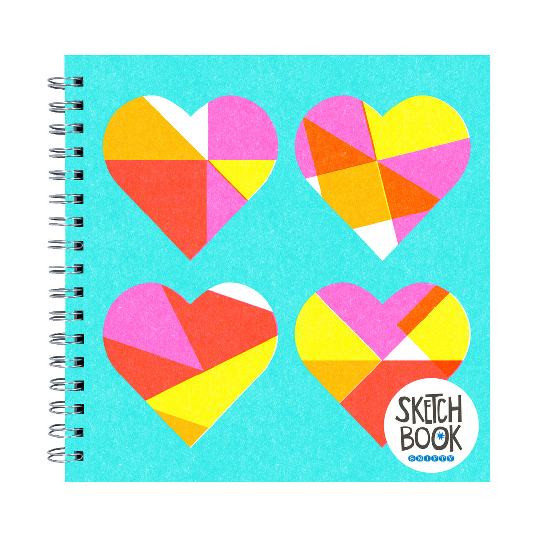 Quilted Heart Riso Sketchbook