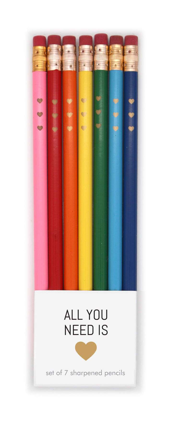 All You Need Is ❤️ Pencil Set