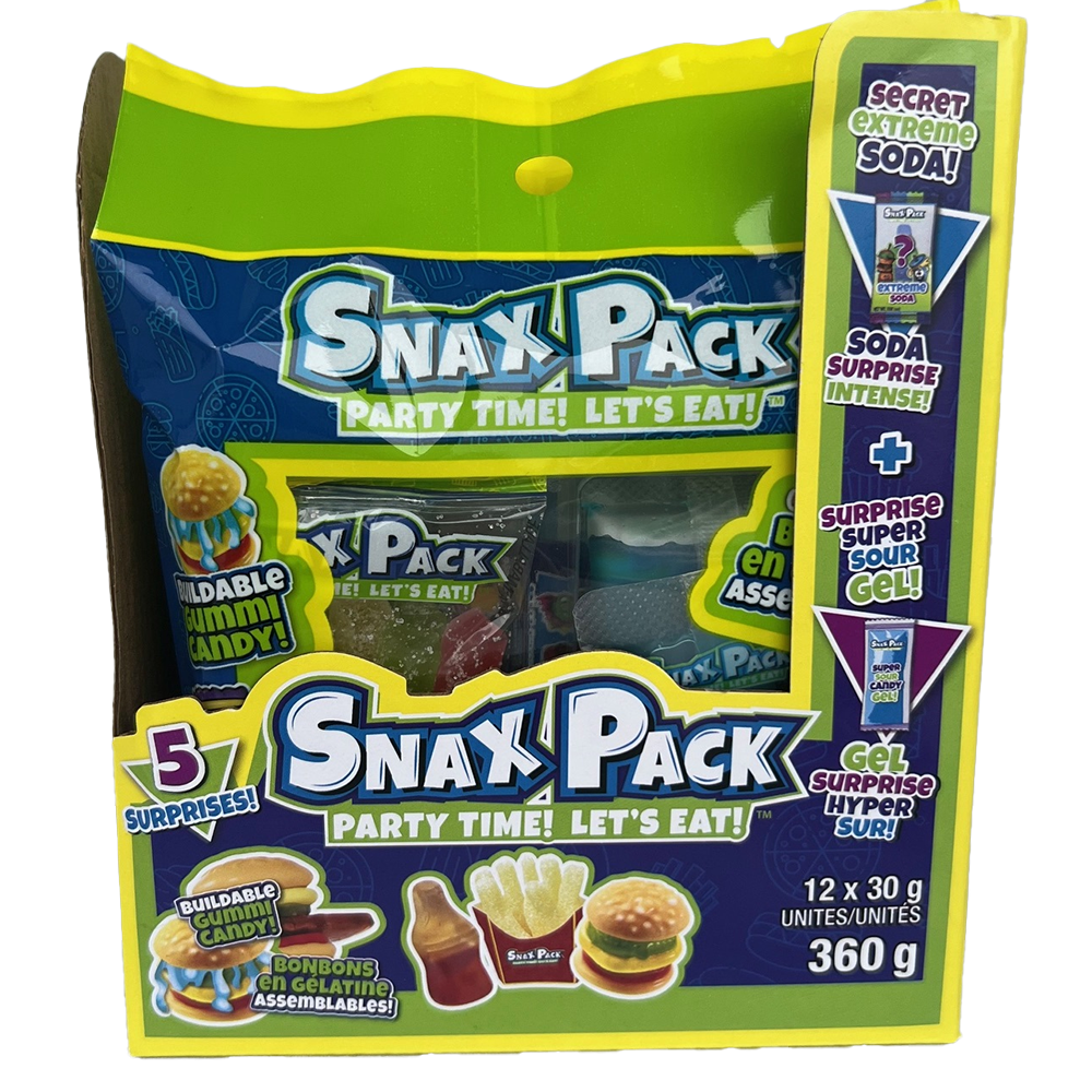 Snax Pack Party Time Surprise Candy