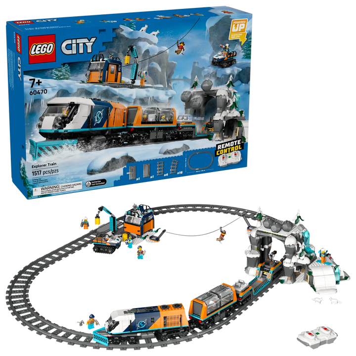 LEGO® City Explorers' Arctic Polar Express Train