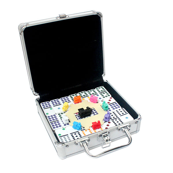 Mexican Train Domino Set - Double 12 with Dots