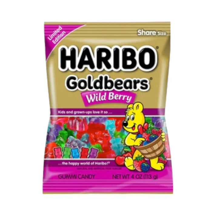 Haribo Goldbears Wild Berry Gummies