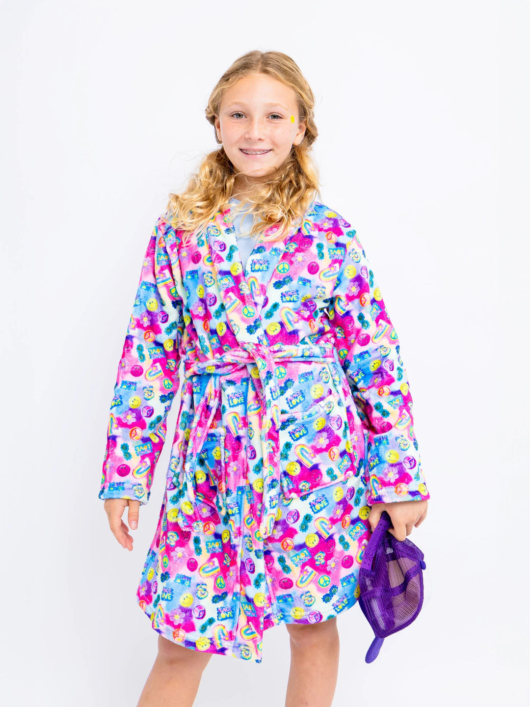 Preppy Goose Cookie Press Plush Robe