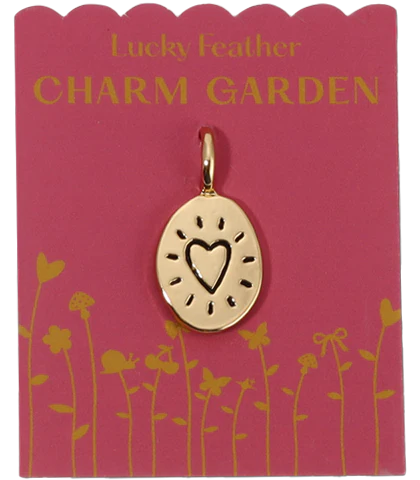 Charm Garden - Heart Spark - Gold
