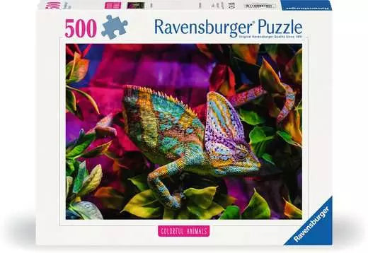 Ravensburger Chameleon 500pc Puzzle Toytown – Toytown Toronto