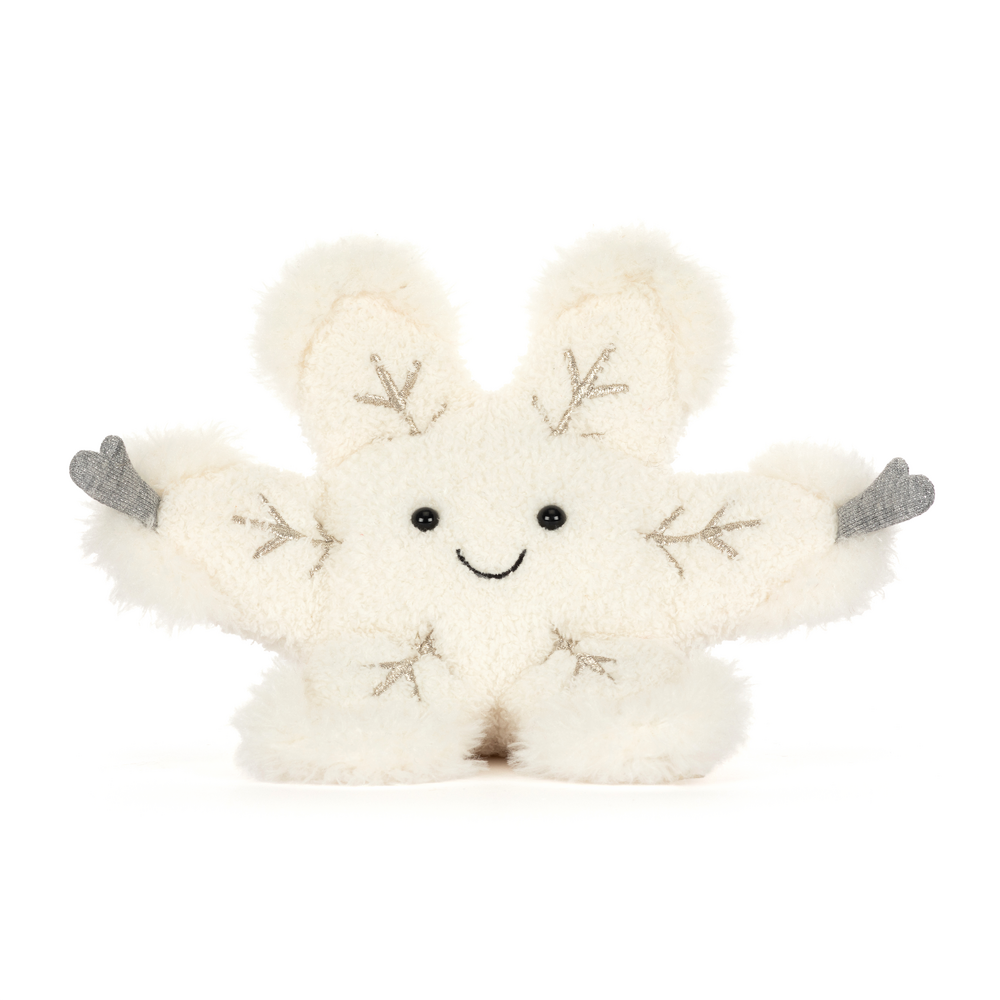  Amuseables flake 雪の結晶 ぬいぐるみ Jellycat Amuseables Snowflake Toytown – Toytown Toronto