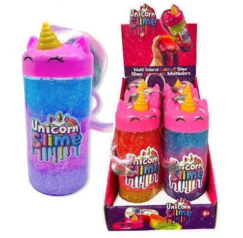 Unicorn Slime W/ Hair