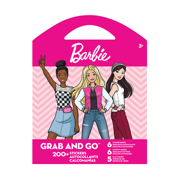 Barbie Grab & Go Stickers