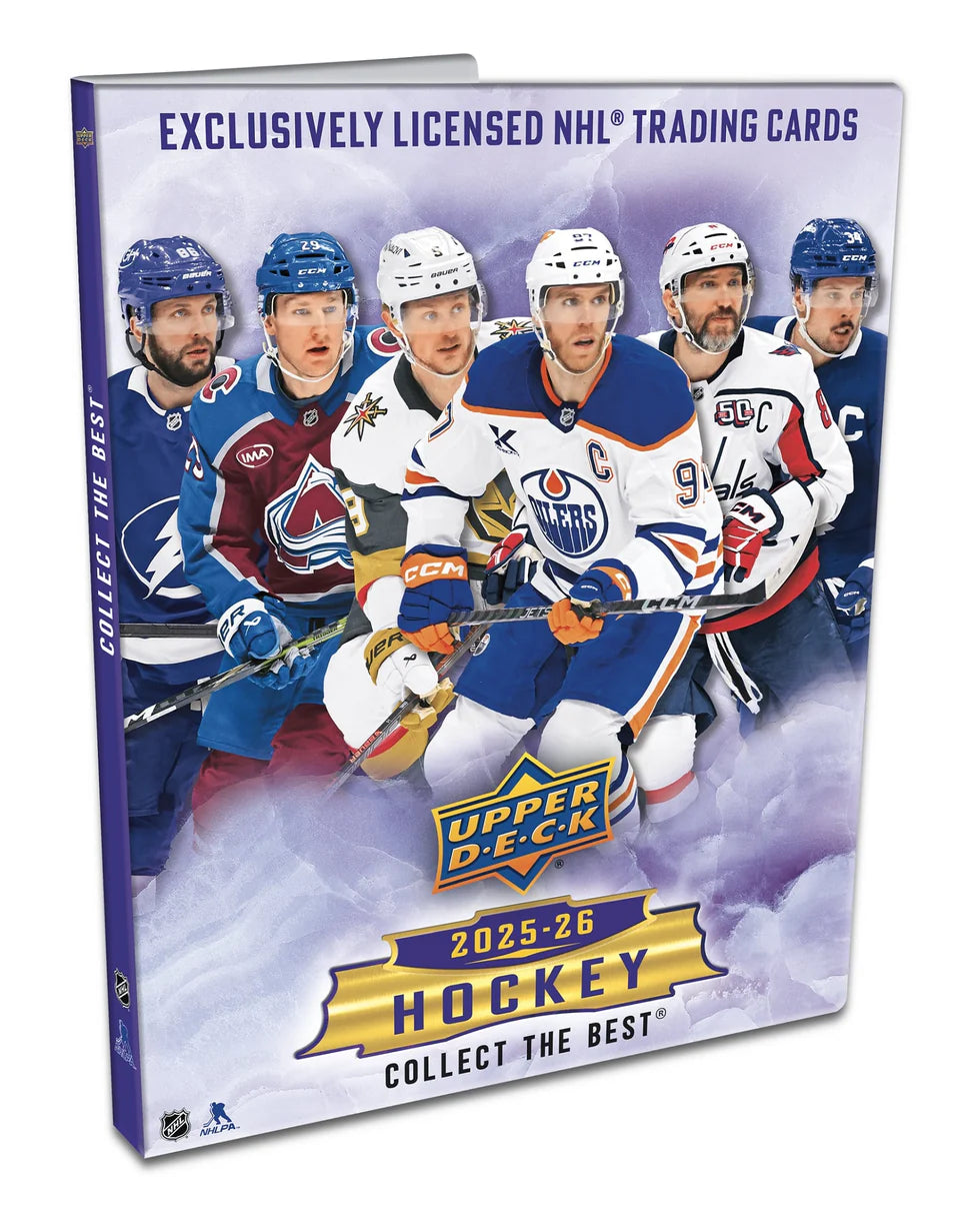 2025-26 Upper Deck Hockey Series 1 Starter Binder Set Toytown – Toytown Toronto