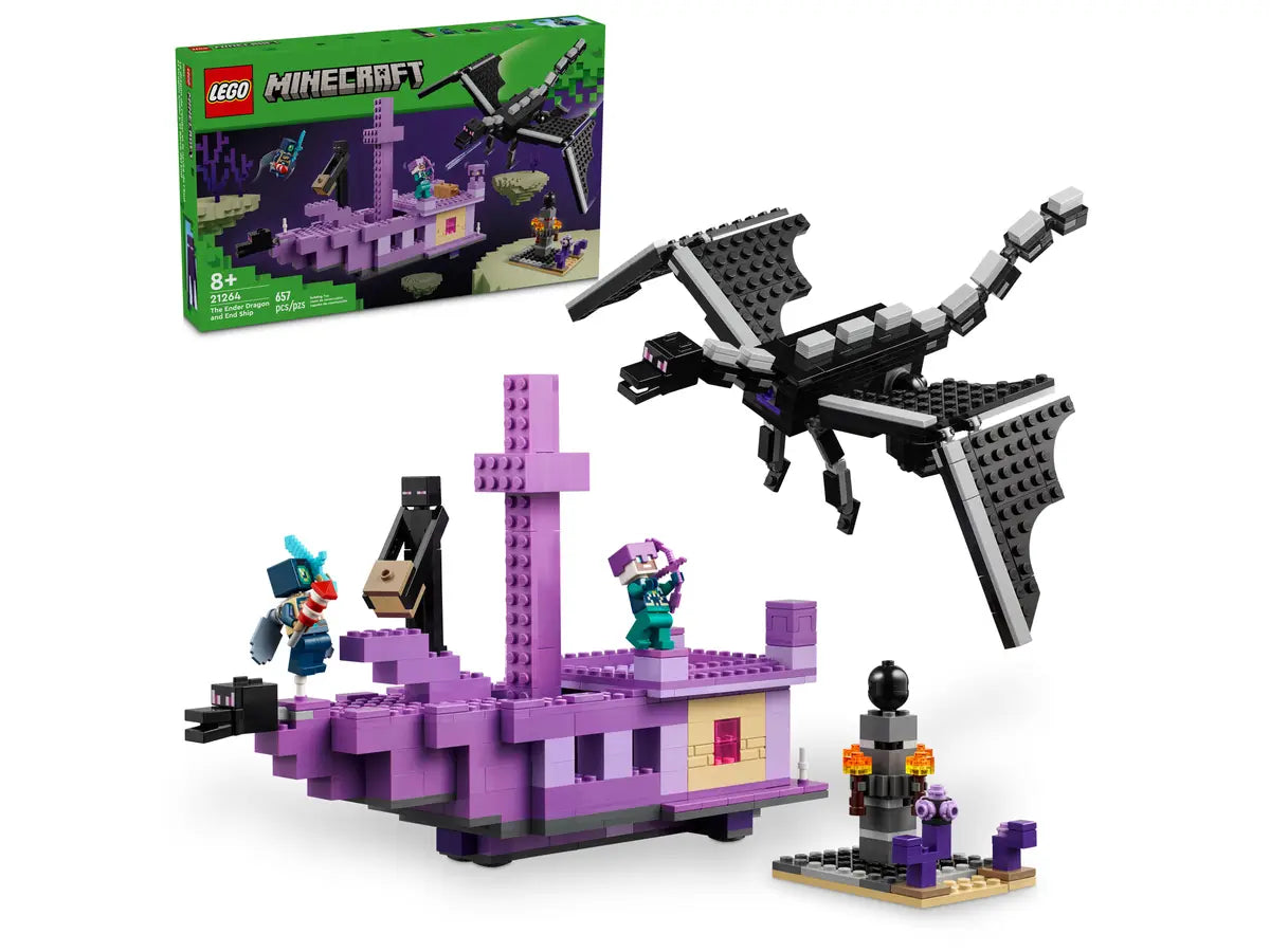 Minecraft end battle lego set hotsell