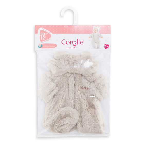 Corolle Bunting Teddy Bear for 12" Baby Doll